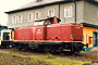 MaK 1000385 - DB "213 338-7"
24.05.1986
Dillenburg, Bahnbetriebswerk [D]
Dietmar Stresow