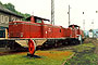 MaK 1000386 - DB "213 339-5"
24.05.1986
Dillenburg, Bahnbetriebswerk [D]
Dietmar Stresow