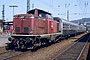 MaK 1000100 - DB "211 082-3"
07.07.1984 - Bingerbrück, BahnhofWerner Consten